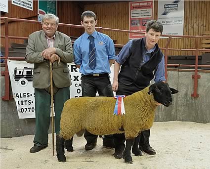 Champion Suffolk lamb